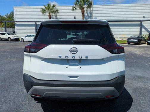 Glacier White 2023 Nissan Rogue S