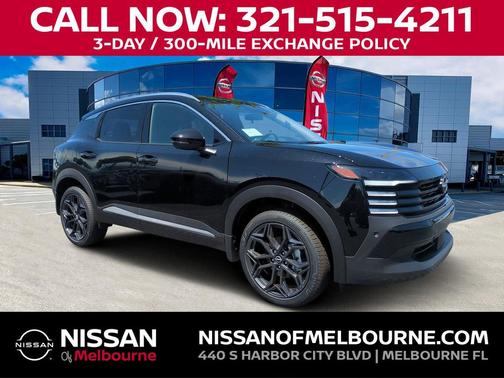 Super Black 2026 Nissan Kicks SR