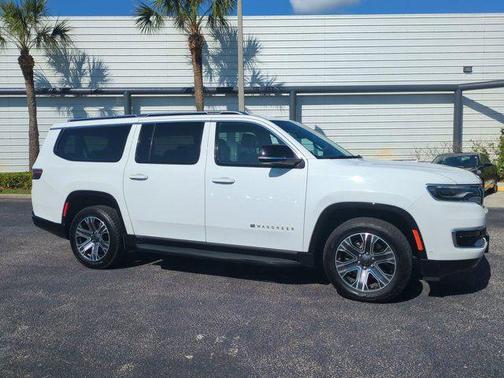Bright White Clearcoat 2024 Jeep Wagoneer L Series II
