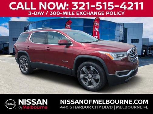 Crimson Red Tintcoat 2018 GMC Acadia SLT-2