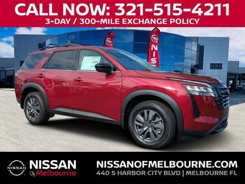 Scarlet Ember Tintcoat 2026 Nissan Pathfinder SV