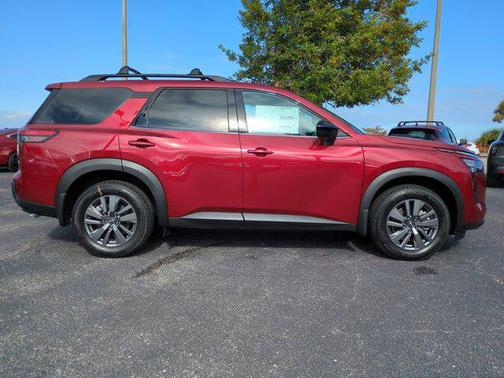 Scarlet Ember Tintcoat 2026 Nissan Pathfinder SV