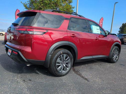 Scarlet Ember Tintcoat 2026 Nissan Pathfinder SV