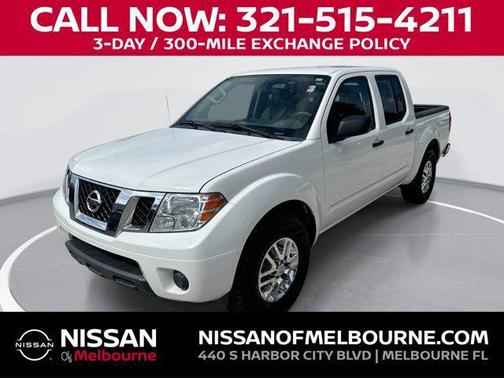 Glacier White 2019 Nissan Frontier SV