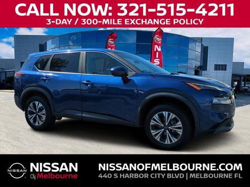 Caspian Blue Metallic 2023 Nissan Rogue SV