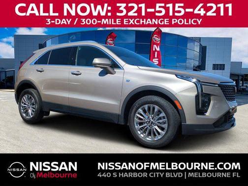 Latte Metallic 2024 Cadillac XT4 Premium Luxury
