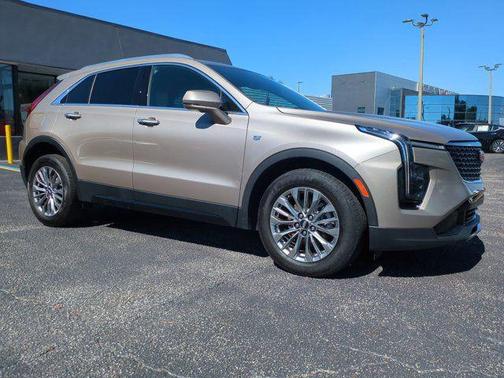 Latte Metallic 2024 Cadillac XT4 Premium Luxury