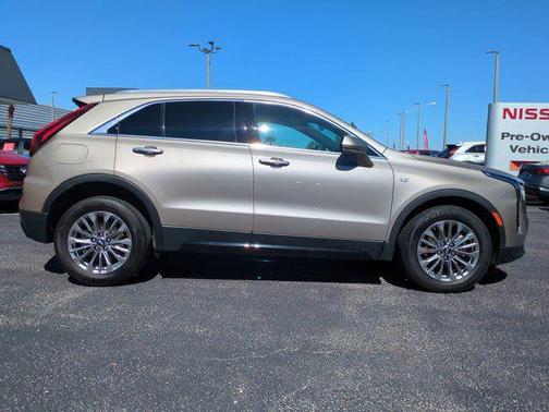 Latte Metallic 2024 Cadillac XT4 Premium Luxury