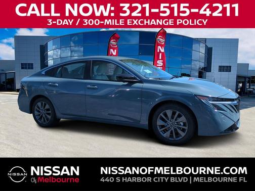 Atlantic Gray Metallic 2026 Nissan Sentra SL