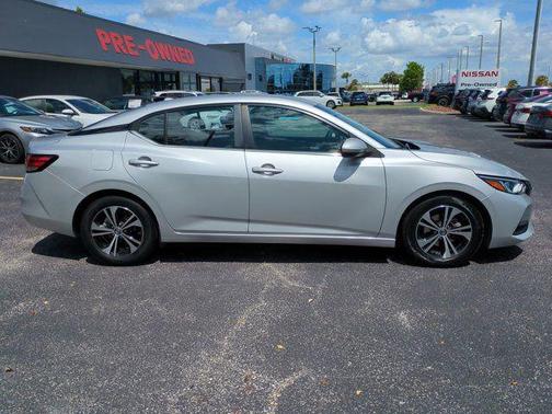 Brilliant Silver Metallic 2023 Nissan Sentra SV