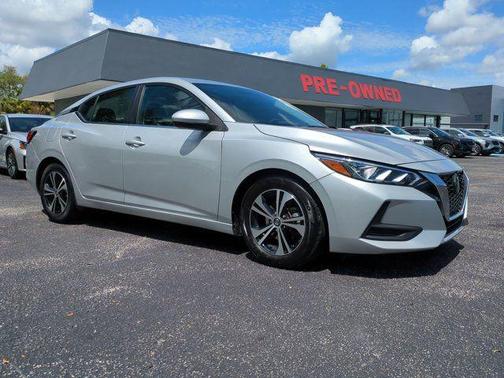 Brilliant Silver Metallic 2023 Nissan Sentra SV
