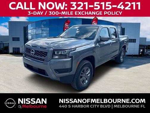 Gun Metallic 2026 Nissan Frontier SV
