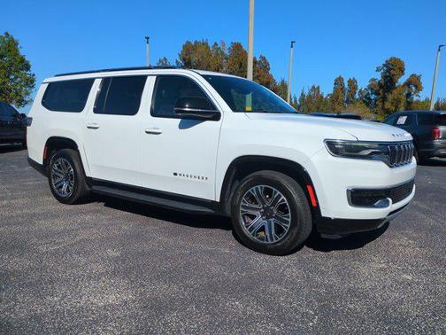 Bright White Clearcoat 2023 Jeep Wagoneer L Series II 4x2