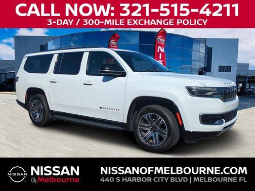 Bright White Clearcoat 2023 Jeep Wagoneer L Series II 4x2