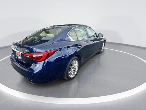 Grand Blue 2023 INFINITI Q50 3.0t LUXE