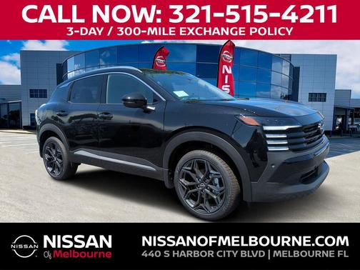Super Black 2026 Nissan Kicks SR