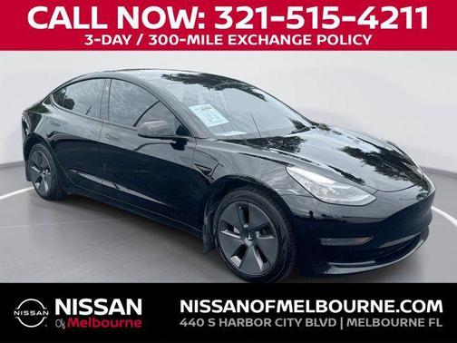Solid Black 2023 Tesla Model 3 Standard Range
