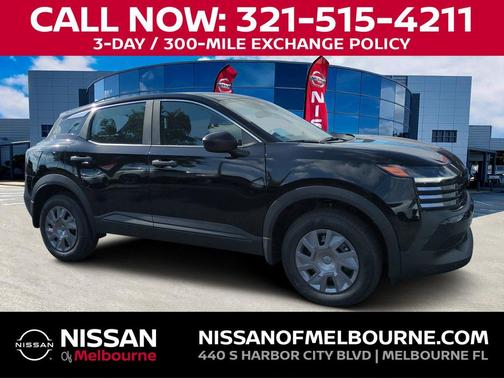 Super Black 2026 Nissan Kicks S