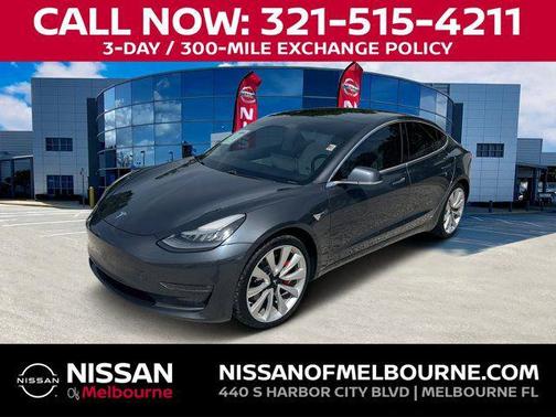 Midnight Silver Metallic 2019 Tesla Model 3 Long Range