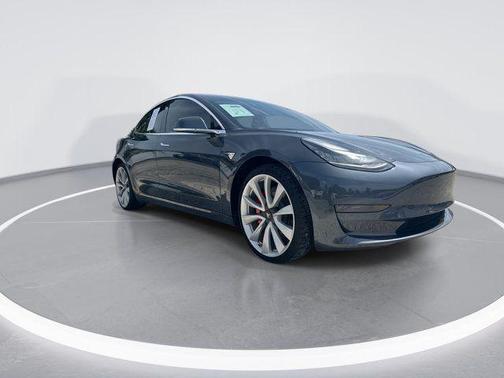 Midnight Silver Metallic 2019 Tesla Model 3 Long Range