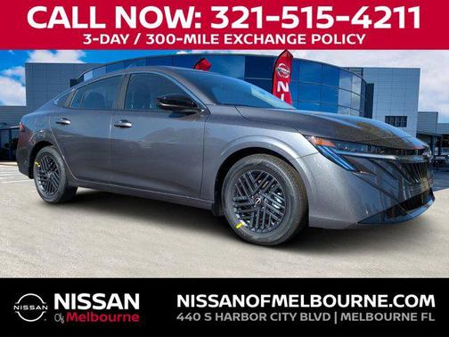 Gun Metallic 2026 Nissan Sentra SV