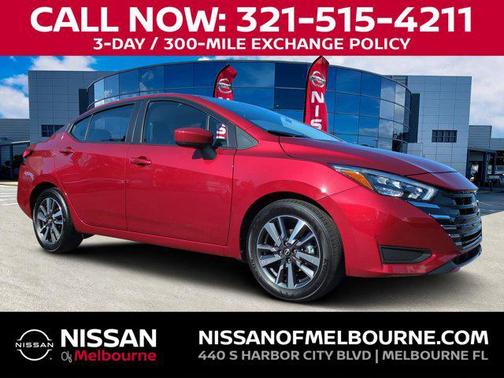 Scarlet Ember Tintcoat 2025 Nissan Versa 1.6 SV