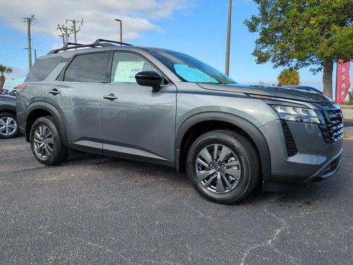 Gun Metallic 2026 Nissan Pathfinder SV