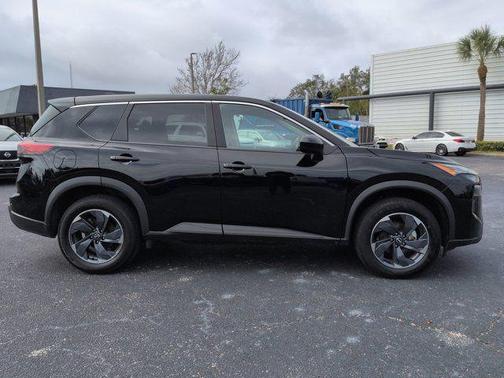 Super Black 2024 Nissan Rogue SV