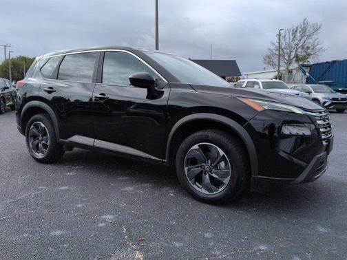 Super Black 2024 Nissan Rogue SV