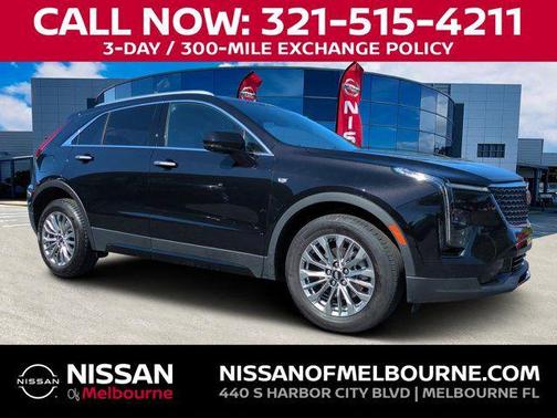 Stellar Black Metallic 2025 Cadillac XT4 Premium Luxury