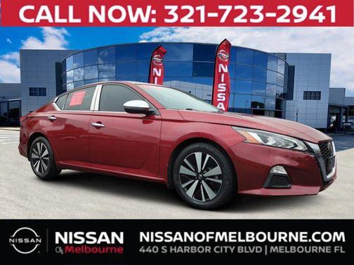 Scarlet Ember Tintcoat 2021 Nissan Altima 2.5 SV