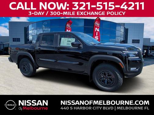 Super Black 2026 Nissan Frontier PRO-4X