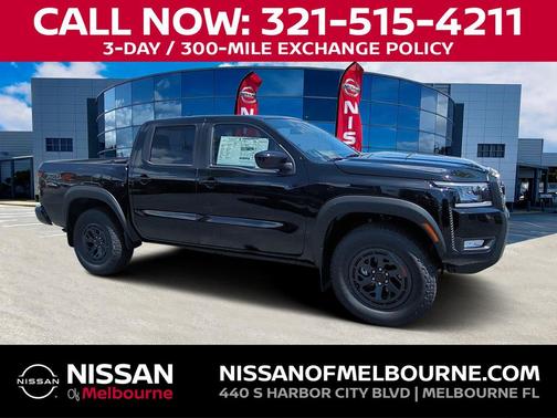 Super Black 2026 Nissan Frontier PRO-4X