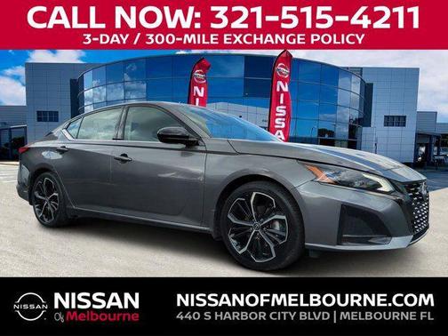 Gun Metallic 2024 Nissan Altima SR FWD