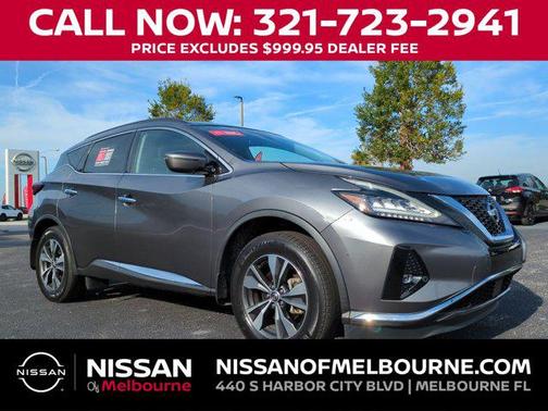 Gun Metallic 2021 Nissan Murano SV FWD