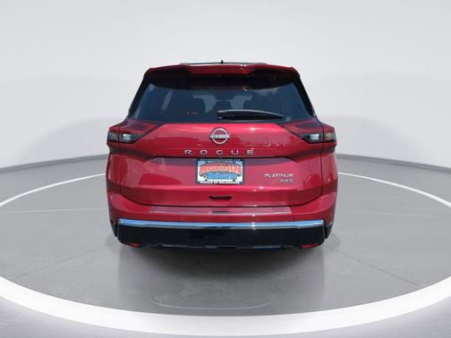 Scarlet Ember Tintcoat 2026 Nissan Rogue Platinum