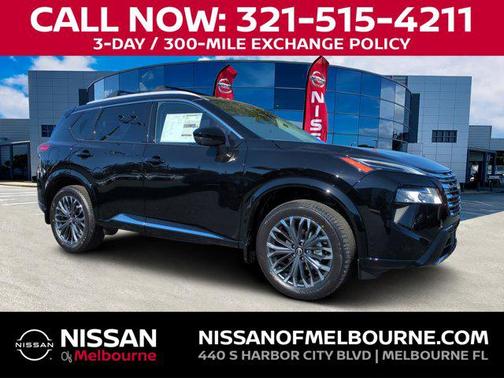 Super Black 2026 Nissan Rogue Platinum