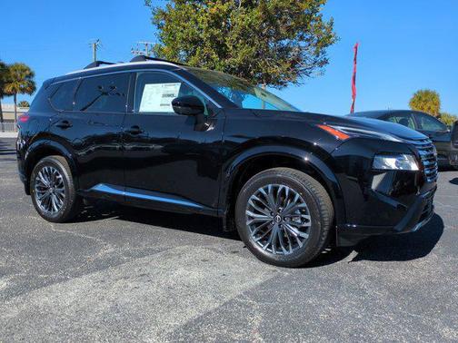Super Black 2026 Nissan Rogue Platinum