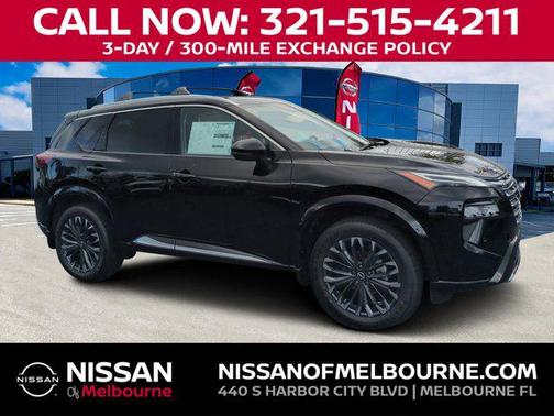 Super Black 2026 Nissan Rogue Platinum