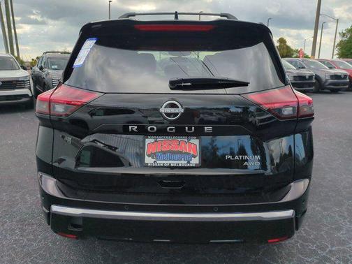 Super Black 2026 Nissan Rogue Platinum