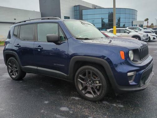 Jetset Blue Clearcoat 2021 Jeep Renegade Latitude
