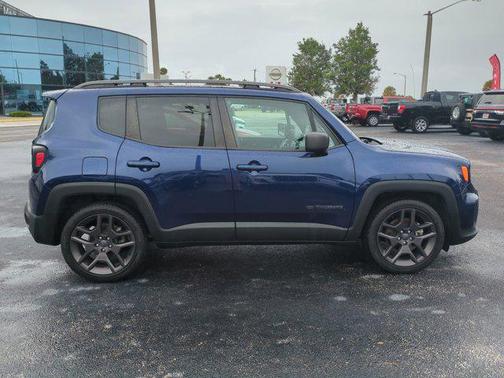 Jetset Blue Clearcoat 2021 Jeep Renegade Latitude