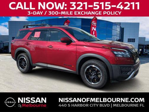 Scarlet Ember Tintcoat 2023 Nissan Pathfinder Rock Creek 4WD