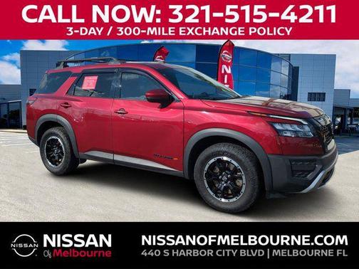 Scarlet Ember Tintcoat 2023 Nissan Pathfinder Rock Creek 4WD