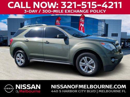 Sea Grass Metallic 2015 Chevrolet Equinox 2LT