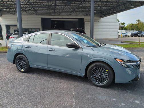 Atlantic Gray Metallic 2026 Nissan Sentra SV