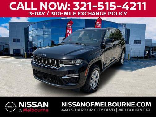 Diamond Black Crystal Pearlcoat 2023 Jeep Grand Cherokee Limited
