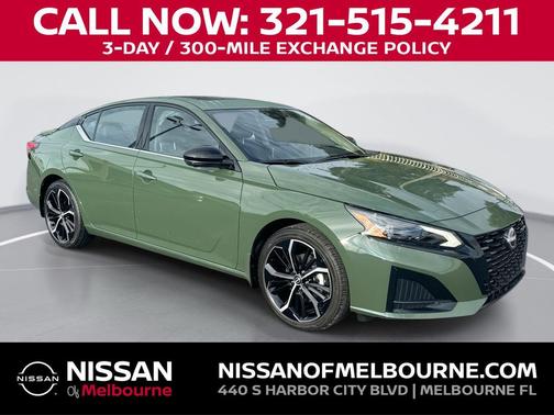 Tactical Green Metallic 2026 Nissan Altima SR FWD