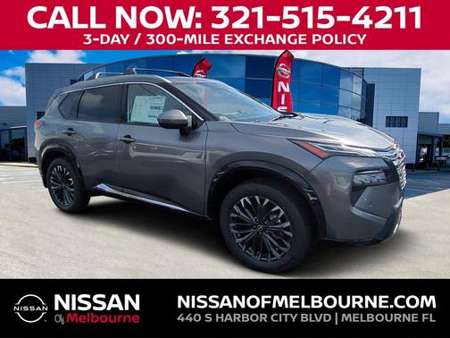 Gun Metallic 2026 Nissan Rogue Platinum