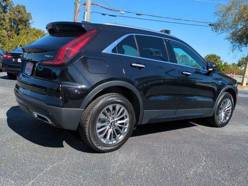 Stellar Black Metallic 2025 Cadillac XT4 Premium Luxury